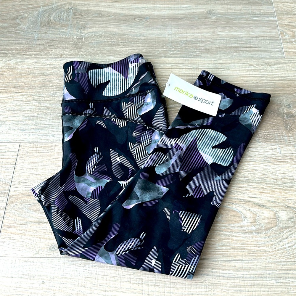 Marika Sport Capri Legging Small NWT